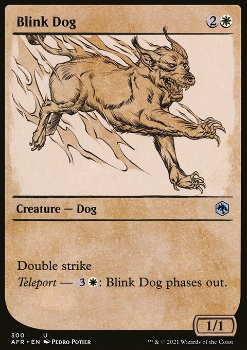 Blink Dog (Showcase) [Dungeons & Dragons: Adventures in the Forgotten Realms]