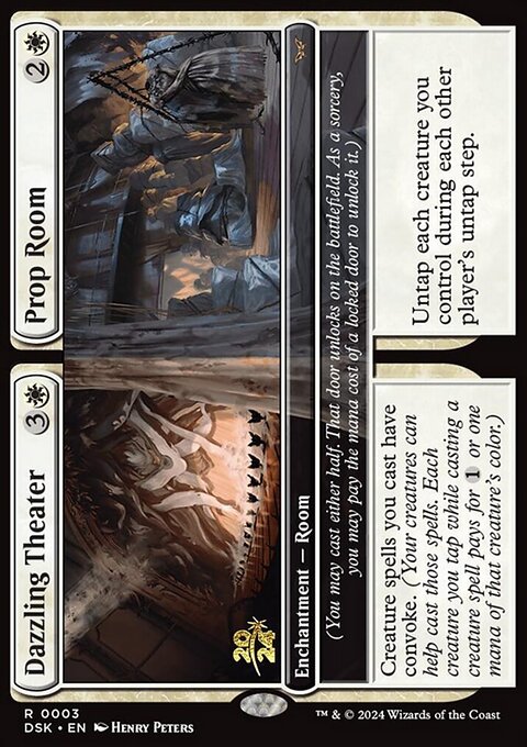 Dazzling Theater // Prop Room [Duskmourn: House of Horror Prerelease Promos]