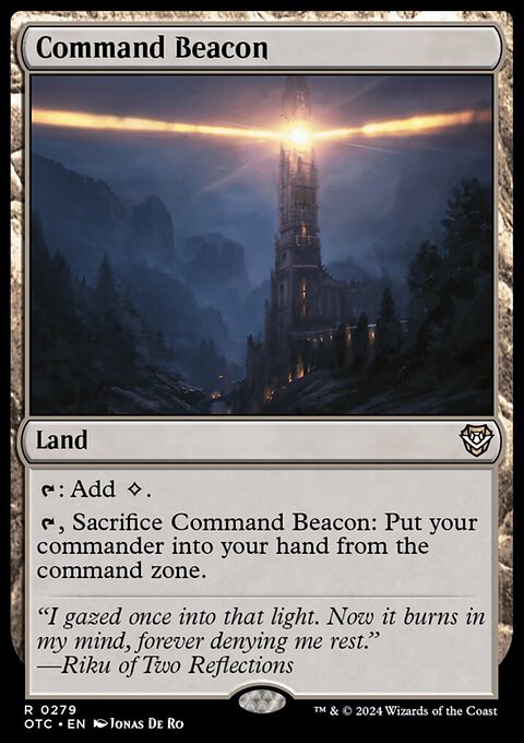 Command Beacon [Outlaws of Thunder Junction Commander]
