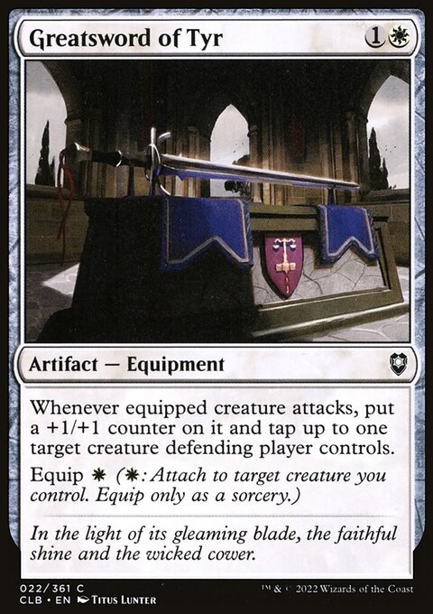 Greatsword of Tyr [Commander Legends: Battle for Baldur's Gate]