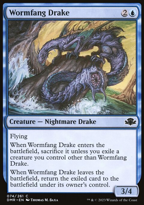 Wormfang Drake [Dominaria Remastered]
