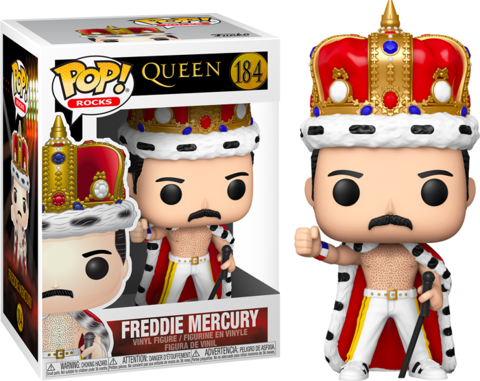 Freddie Mercury King #184 Queen Pop! Vinyl