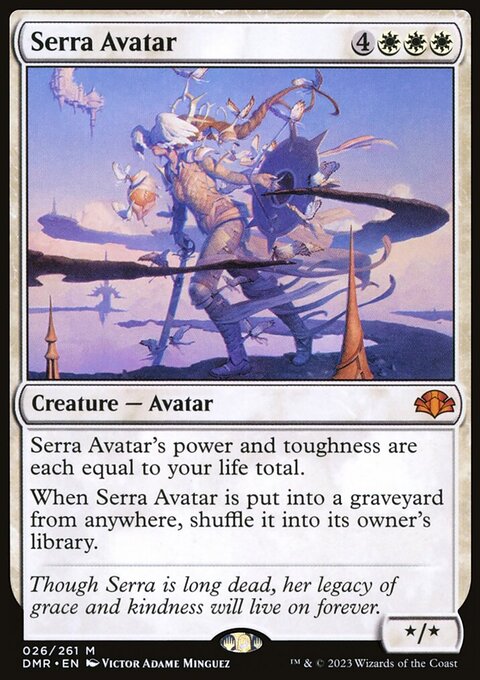 Serra Avatar [Dominaria Remastered]