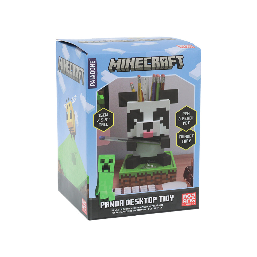 Minecraft Panda Pen/Pencil Pot Table Organiser