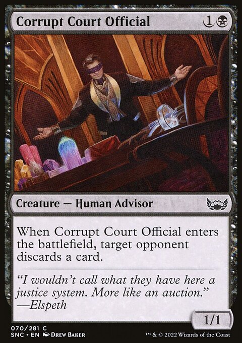 Corrupt Court Official [Streets of New Capenna]