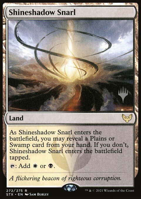 Shineshadow Snarl (Promo Pack) [Strixhaven: School of Mages Promos]