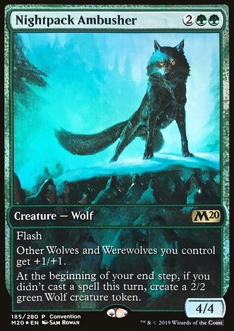Nightpack Ambusher [Core Set 2020 Prerelease Promos]