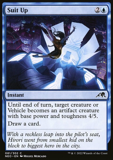 Suit Up [Kamigawa: Neon Dynasty]
