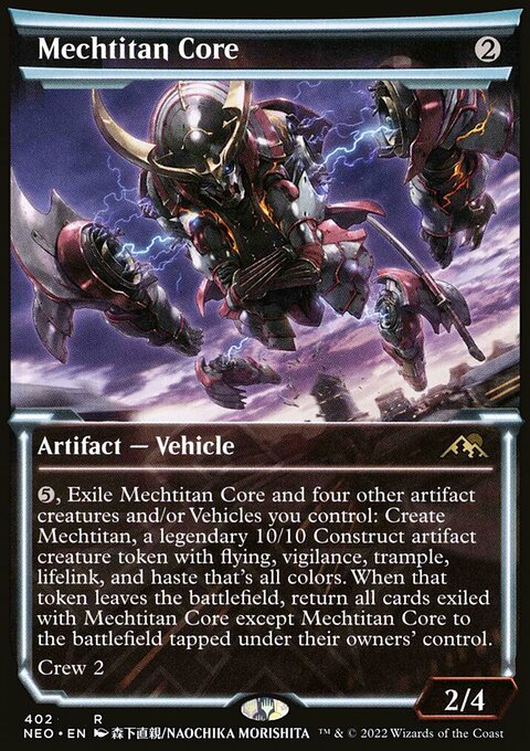 Mechtitan Core (Showcase Soft Glow) [Kamigawa: Neon Dynasty]