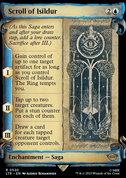 Scroll of Isildur [The Lord of the Rings: Tales of Middle-Earth Showcase Scrolls]