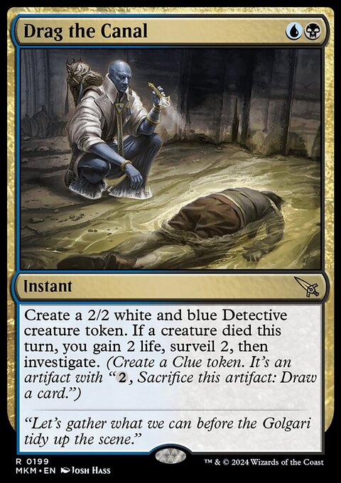 Drag the Canal [Murders at Karlov Manor]