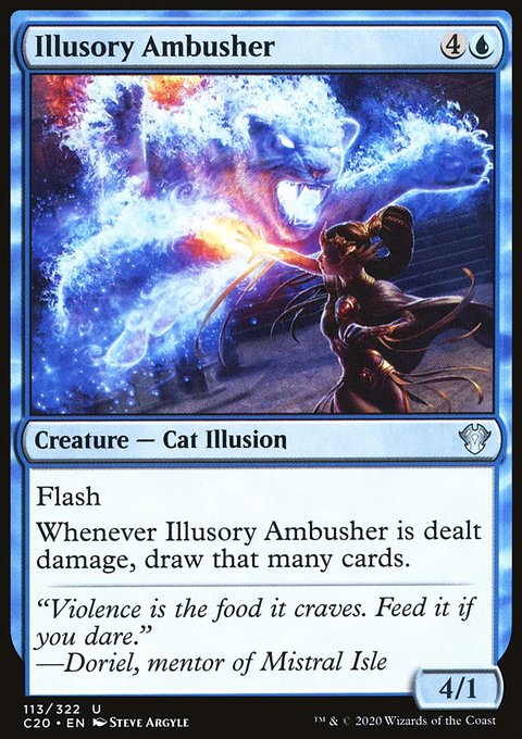 Illusory Ambusher [Commander 2020]