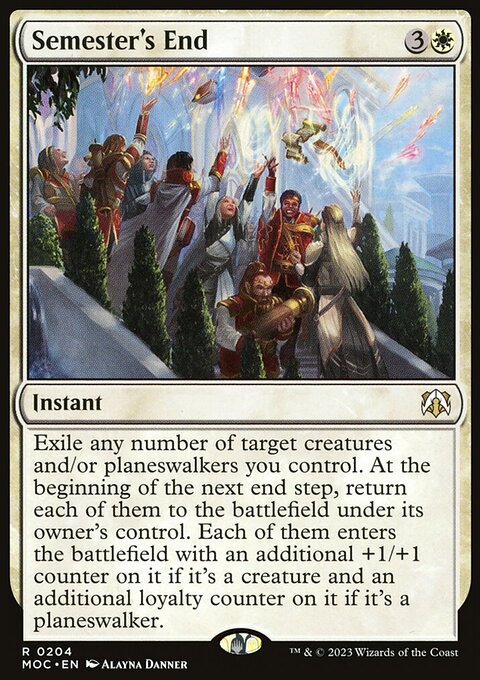 Semester's End [March of the Machine Commander]