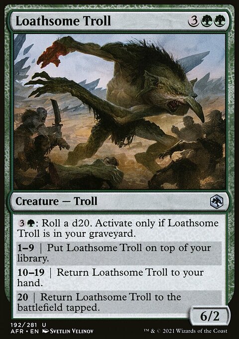 Loathsome Troll [Dungeons & Dragons: Adventures in the Forgotten Realms]