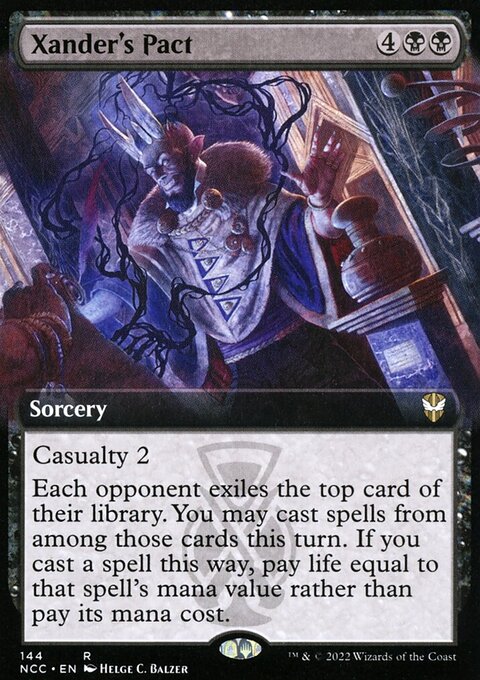 Xander's Pact (Extended Art) [Streets of New Capenna Commander]