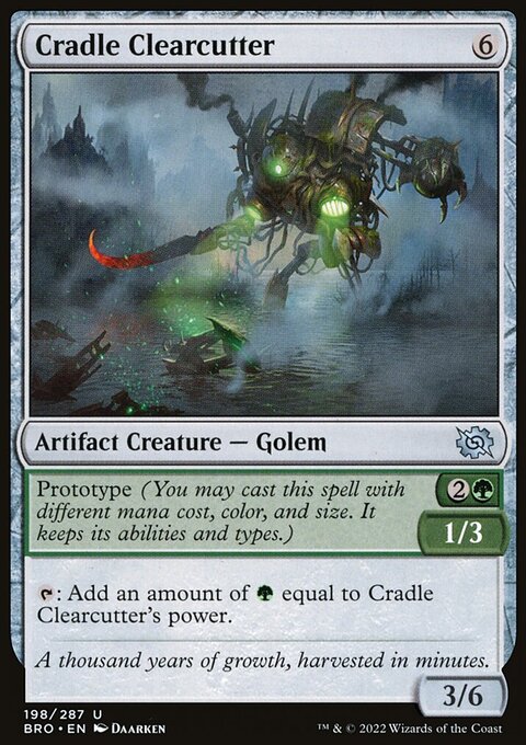 Cradle Clearcutter [The Brothers' War]