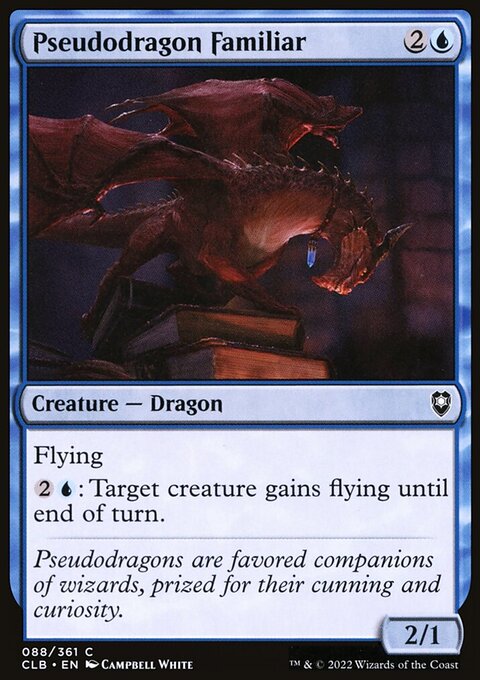 Pseudodragon Familiar [Commander Legends: Battle for Baldur's Gate]