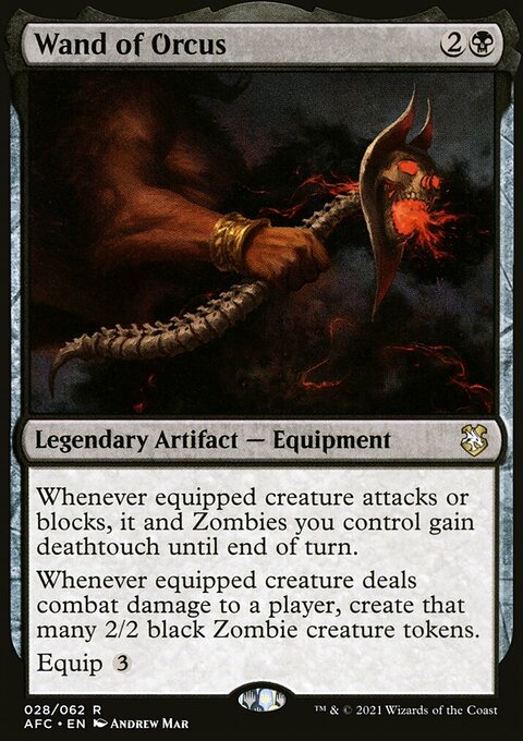 Wand of Orcus [Dungeons & Dragons: Adventures in the Forgotten Realms Commander]