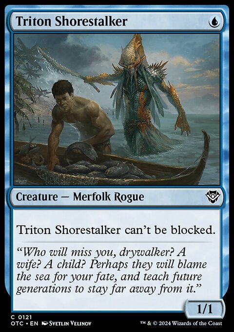 Triton Shorestalker [Outlaws of Thunder Junction Commander]