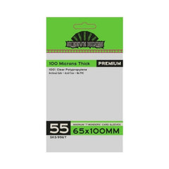Sleeve Kings Board Game Sleeves Magnum "7 Wonders" Card Sleeves (65mm x 100mm) (55 Sleeves per Pack)