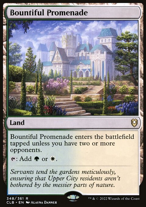 Bountiful Promenade [Commander Legends: Battle for Baldur's Gate]