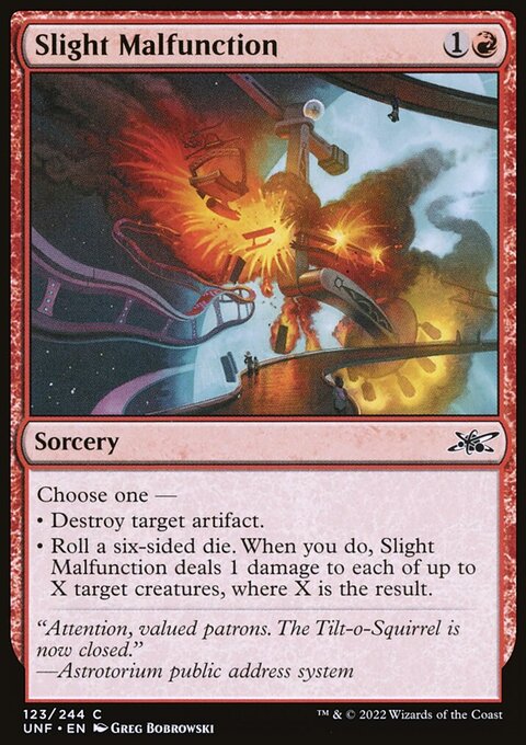 Slight Malfunction [Unfinity]