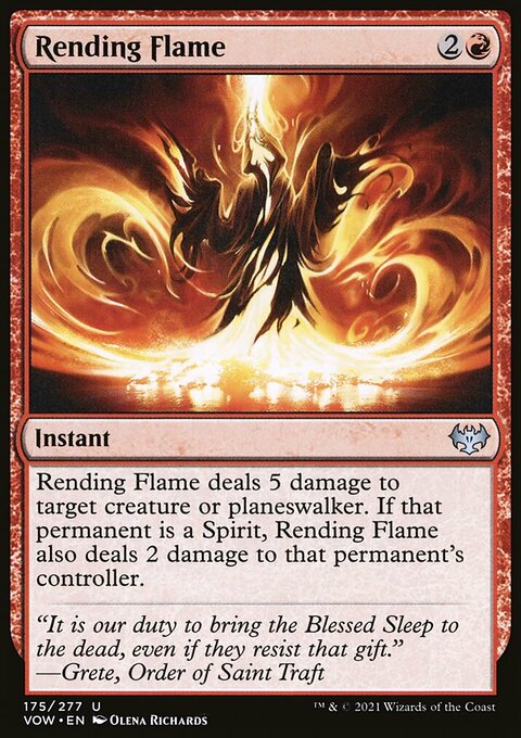 Rending Flame [Innistrad: Crimson Vow]