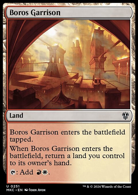 Boros Garrison [Murders at Karlov Manor Commander]