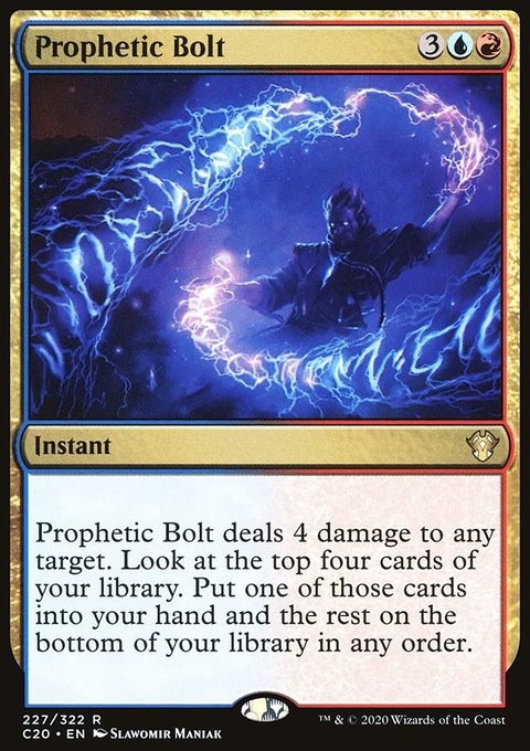 Prophetic Bolt [Commander 2020]