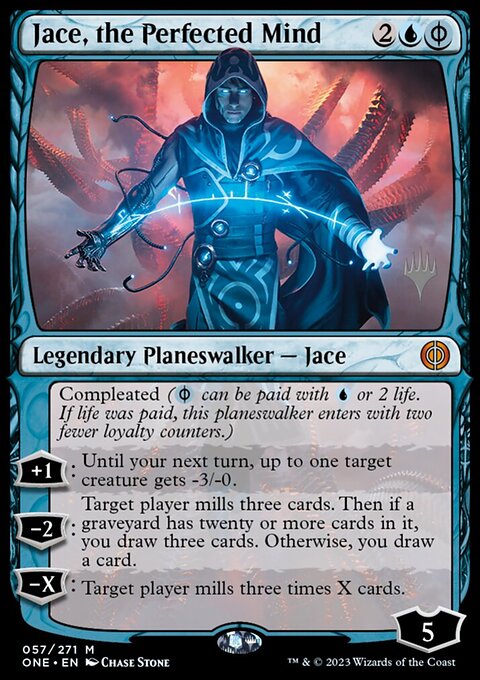 Jace, the Perfected Mind [Phyrexia: All Will Be One Prerelease Promos]