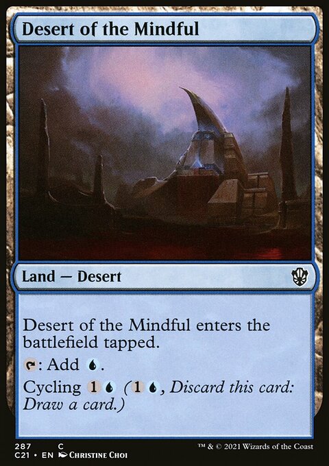Desert of the Mindful [Commander 2021]