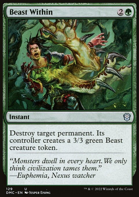 Beast Within [Dominaria United Commander]