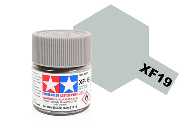 Tamiya XF-19 Acrylic Mini Sky Grey (Flat)
