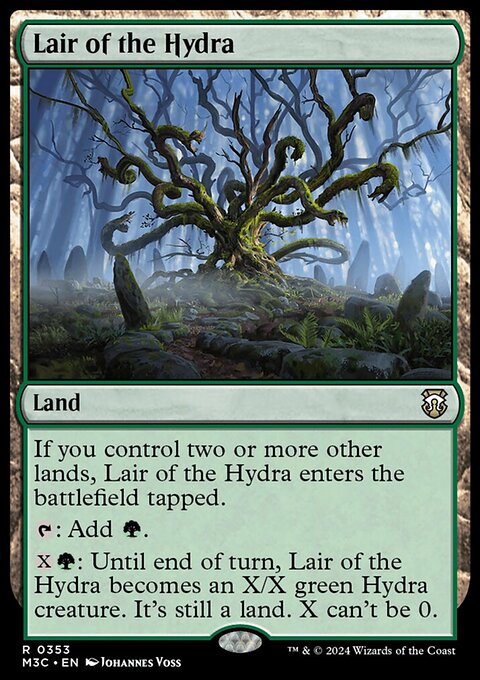 Lair of the Hydra (Ripple Foil) [Modern Horizons 3 Commander]