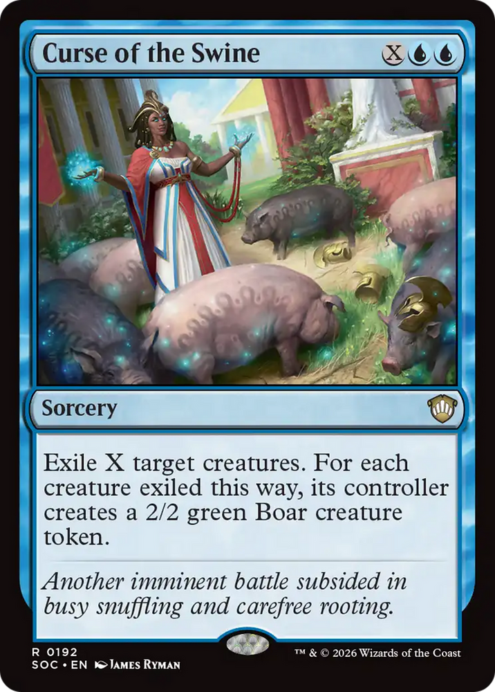 Curse of the Swine [Secrets of Strixhaven Commander]