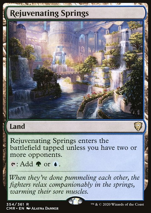 Rejuvenating Springs [Commander Legends]