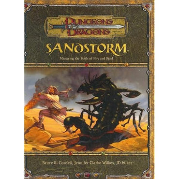 D&D 3E Sandstorm - Mastering the Perils of Fire and Sand - Pre-Owned