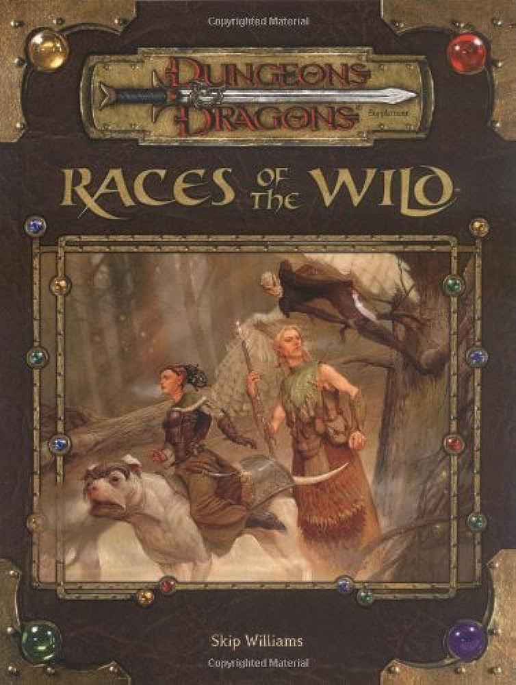 D&D 3E Races of the Wild - Pre-Owned