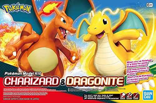 Pokémon Model Kit - CHARIZARD and DRAGONITE