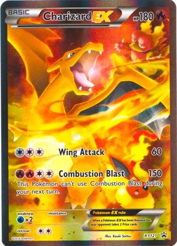 Charizard EX (XY121) [XY: Black Star Promos]