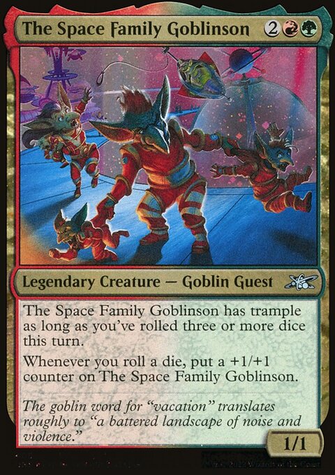 The Space Family Goblinson (Galaxy Foil) [Unfinity]