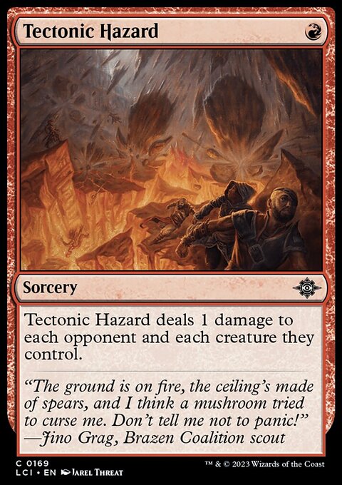 Tectonic Hazard [The Lost Caverns of Ixalan]