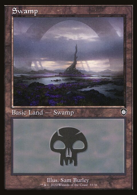 Swamp (033) (Retro) [The Brothers' War Commander]