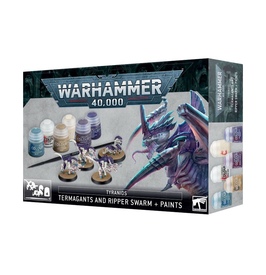 Warhammer 40,000: Termagants And Rippers + Paints