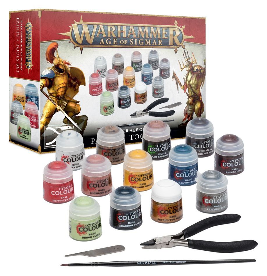 Age of Sigmar Paints + Tools 2022