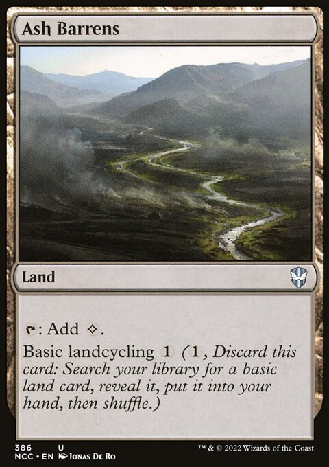 Ash Barrens [Streets of New Capenna Commander]