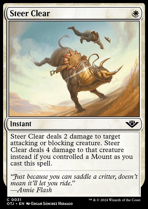 Steer Clear [Outlaws of Thunder Junction]