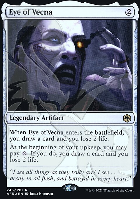 Eye of Vecna (Ampersand Promo) [Dungeons & Dragons: Adventures in the Forgotten Realms Promos]