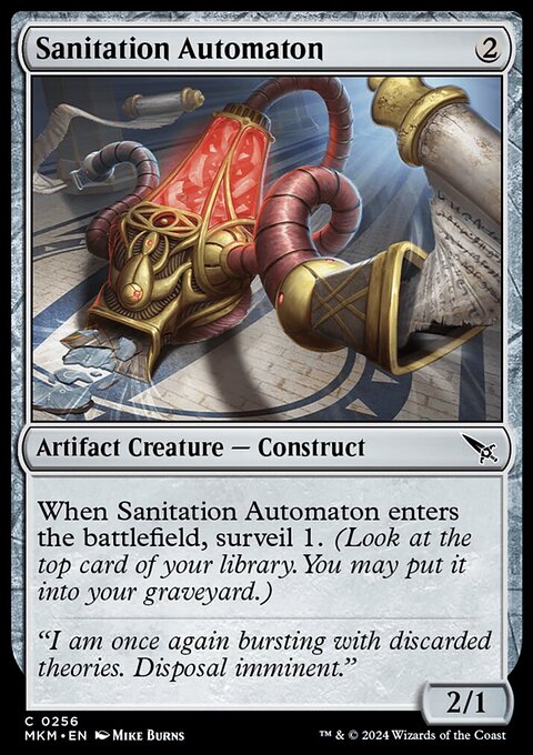 Sanitation Automaton [Murders at Karlov Manor]
