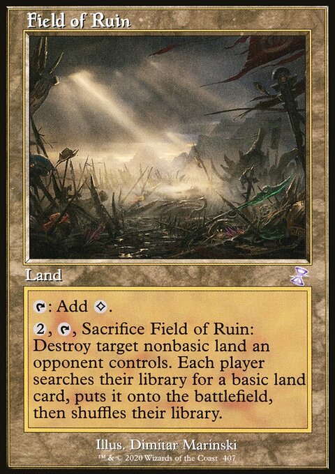 Field of Ruin (Timeshifted) [Time Spiral Remastered]